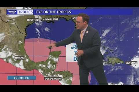 Tuesday 10 PM tropical update: Possible Gulf system next week