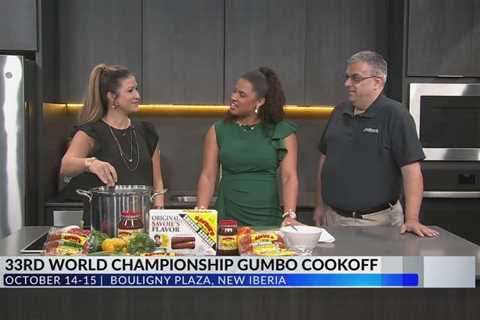 33rd Annual World Championship Gumbo Cookoff returns to Downtown New Iberia