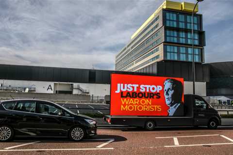 UK Drivers Demand Labour Ends Its 'War on Motorists' with Cheeky Conference Stunt