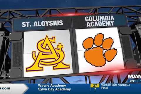 10/6 Highlights: St. Aloysius v. Columbia Academy