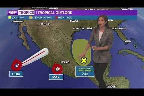 Monday evening tropical update: Rainy and windy Wednesday from Gulf low