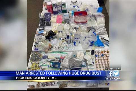 Illinois man arrested in Pickens County after big drug bust