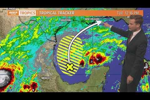 Tuesday noon tropical update: Invest 93: Expect rain and wind