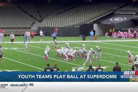 Pass, Stone youth football teams play in the Superdome