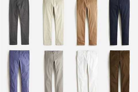 Steal Alert: J. Crew $10 off their Stretch Chinos