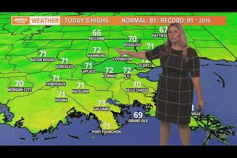 Weather: Cool and pleasant stretch of fall weather