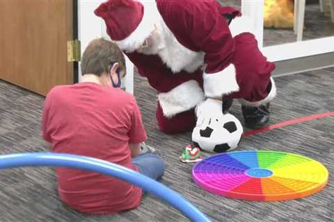 Rockford autism center holds sensory-friendly meet and greet with Santa