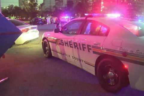 Polk County car chase ends with crash in downtown Tampa