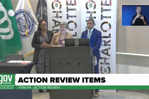 City of Charlotte Action Review & Business Meeting – October 23, 2023