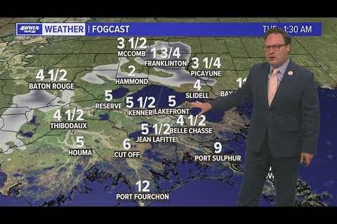 Weather: Expect reduced visibility as extremely dense fog continues Tuesday morning