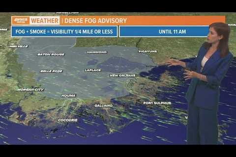 Weather: Fog is forming in spots Tuesday morning