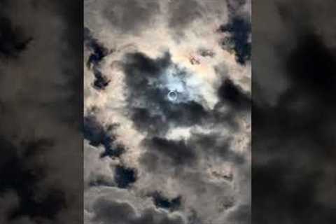 2023 Solar Eclipse Filmed in San Antonio