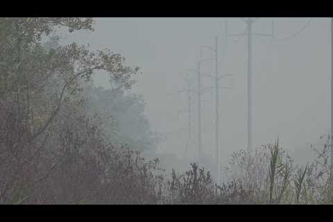 Underground marsh fires continue to cause considerable caution for New Orleans residents