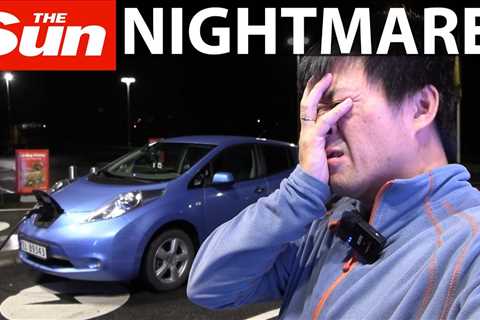 Driving 2013 Nissan Leaf 24 kWh to Geilo part 1