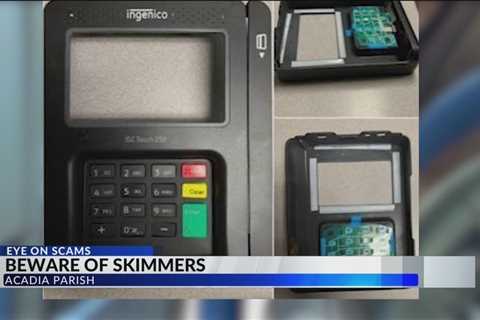 Law enforcement warns people of card skimming theft