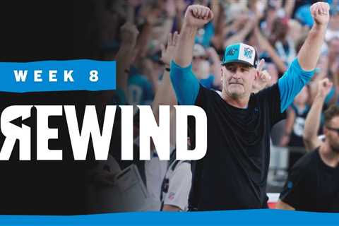 Rewind: Week 8 Victory vs. The Texans | Carolina Panthers