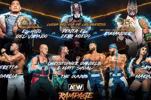 AEW Rampage live results, open thread (Nov. 3, 2023): Lucha del Día de los Muertos