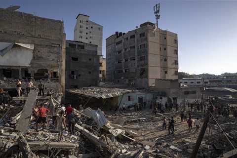 Israeli Strikes Kill Multiple Civilians At UN Shelter, Hospital In Gaza Combat Zone