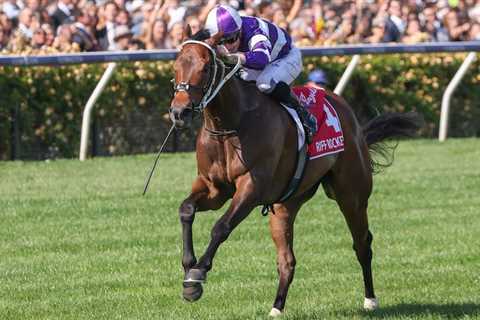 Riff Rocket wins Victoria Derby as Melbourne Cup carnival kicks off at Flemington