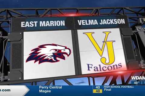 10/3 Highlights: East Marion v. Velma Jackson