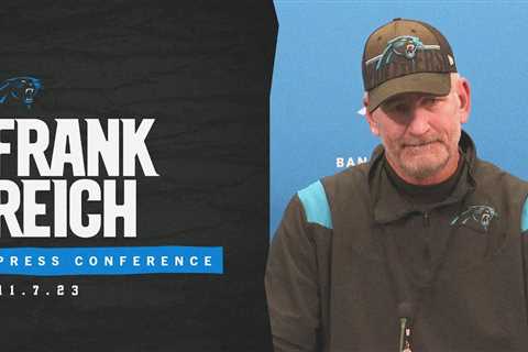 Frank Reich gives team update before Thursday night