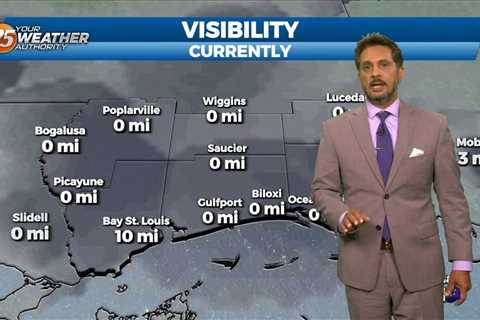 11/8 -The Chief’s “Dense Morning Fog” Wednesday Morning Forecast