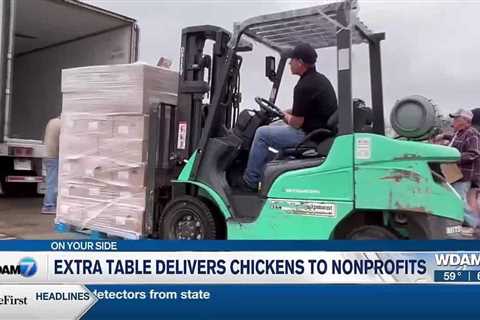 Extra Table delivers chickens to nonprofits