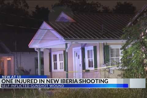 New Iberia juvenile injured after accidentally shooting himself; non-life threatening