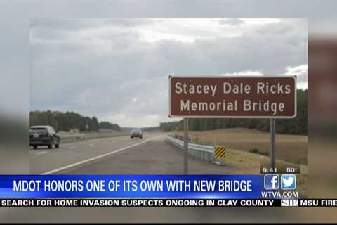 Mississippi Department of Transportation honors one of its own with a bridge in Winston County