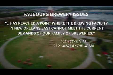 Layoffs underway as Faubourg Brewing stops large-scale beer production in New Orleans East