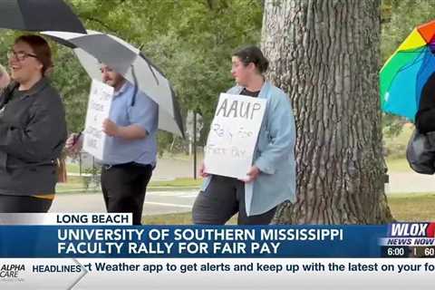 USM faculty, staff rally for fair pay