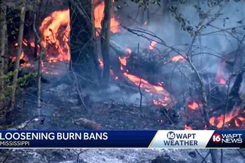 Some burn bans lifted