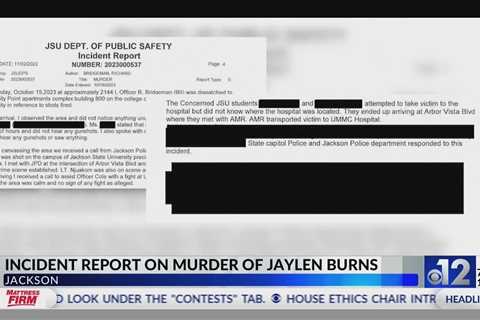 JSU provides incident report on Jaylen Burns case