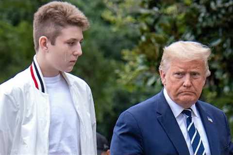 Donald Trump and His Son Barron Don’t Get Along, the Reason Is Sad