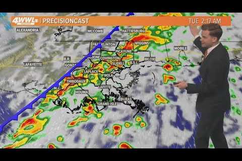 Weather: Severe storms possible mainly Monday night