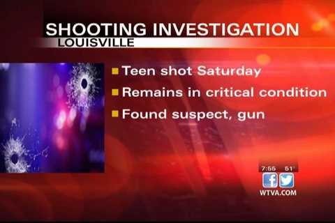 Louisville Police Department investigates a shooting