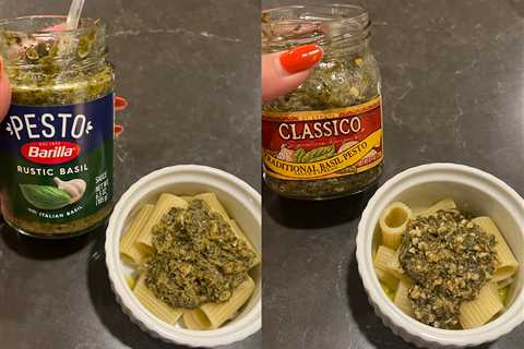 I tried 6 jars of pesto from the store and ranked them from worst to best