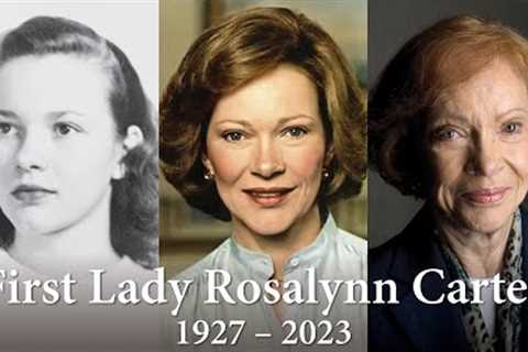 Rosalynn Carter, First Lady of the USA, 1927-2023