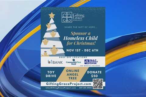 Sponsor a Homeless Child this Christmas through the Gifting Grace Project