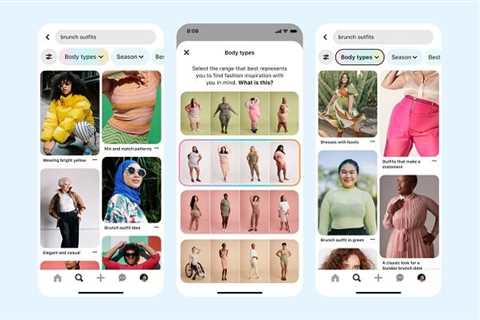 Pinterest Launches Live Test of New Body Type Search Filters