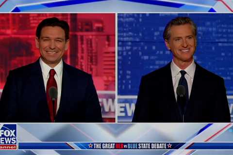 Gavin Newsom and Ron DeSantis Said a Lot. Their Body Language Said More.