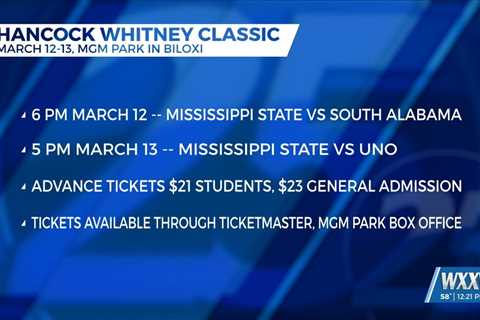 2024 Hancock Whitney Classic coming to MGM Park