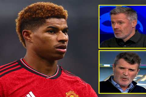 Jamie Carragher reminds Marcus Rashford of extra responsibility at Manchester United as Roy Keane..