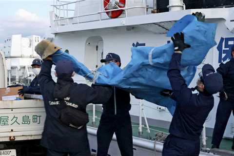 U.S. military Osprey aircraft’s crash site in Japan located by divers