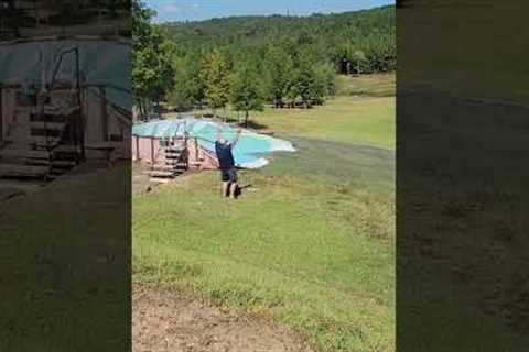 Surfing A Broken Swimming Pool Wave