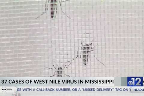 Mississippi reports 37 human cases of West Nile Virus