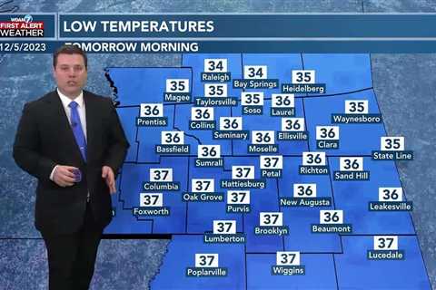 Patrick's Tuesday PM Forecast 12/5