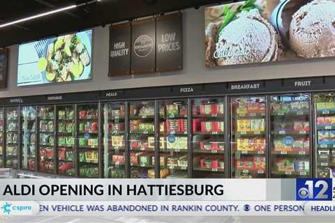 Hattiesburg ALDI opens for shoppers on Thursday