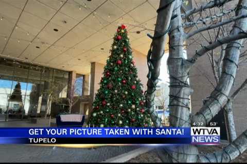 Santa to take pictures at Renasant Bank in downtown Tupelo