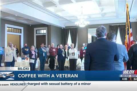 Biloxi Visitors Center hosts Coffee with a Veteran